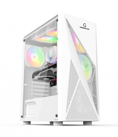 VULCAN Z262CR White Edition Gaming PC - RTX 4060 | Ryzen 7 | 32GB