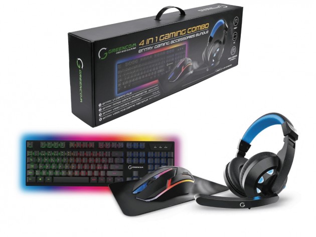 Greencom 4-in-1 Entry Gaming Bundle