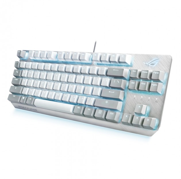 ASUS ROG Strix Scope NX TKL MOONLIGHT WHITE Edition Wired